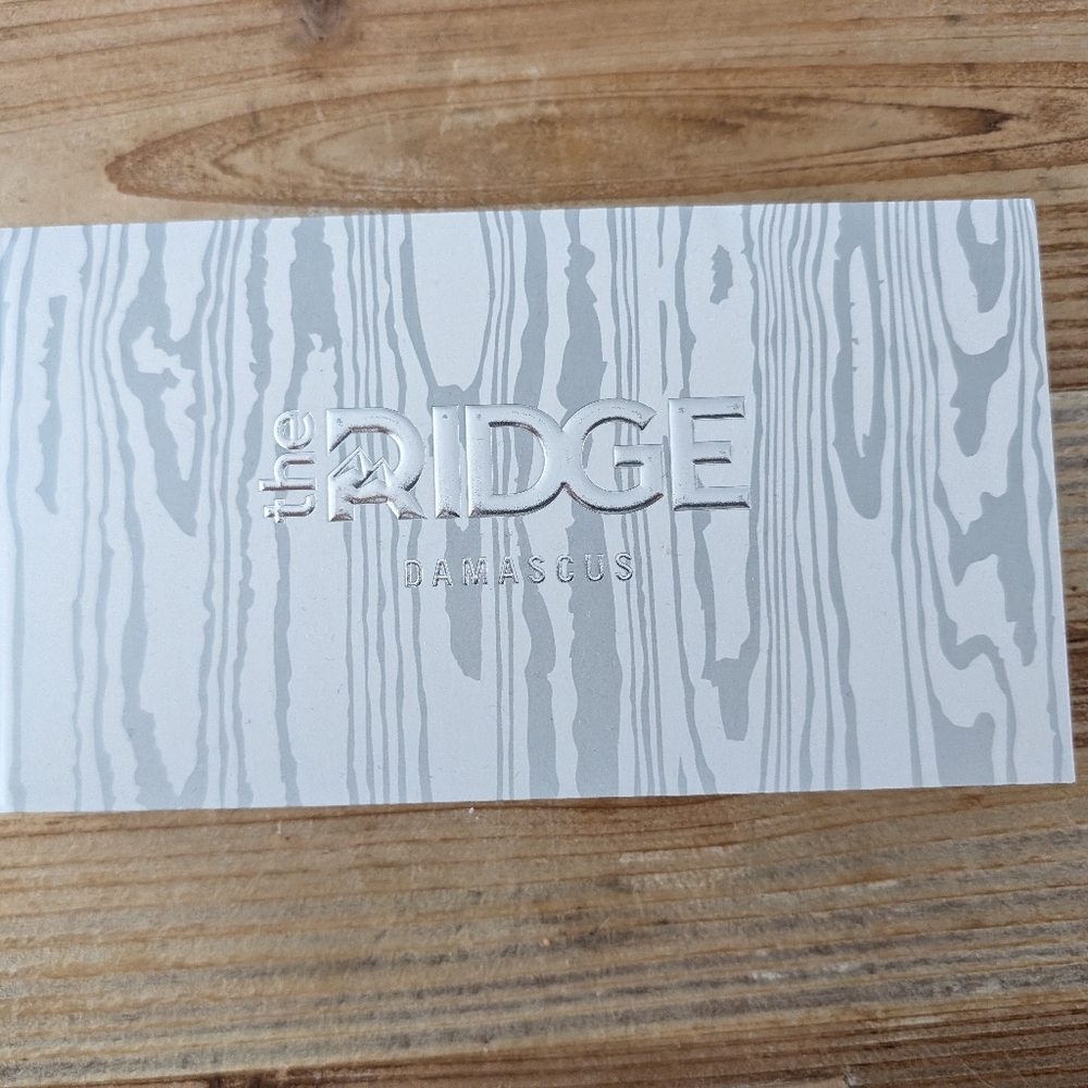 Ridge Damascus Wallet NIB